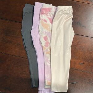 Kids Colorful Leggings Set